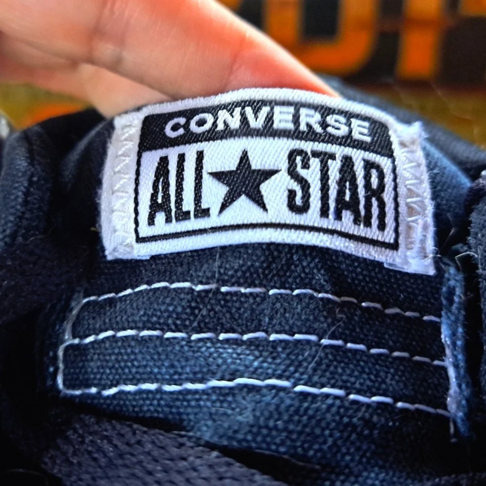 Converse Chuck Taylor All Star Sneakers, Children's Size 1, Black Lace Up Canvas